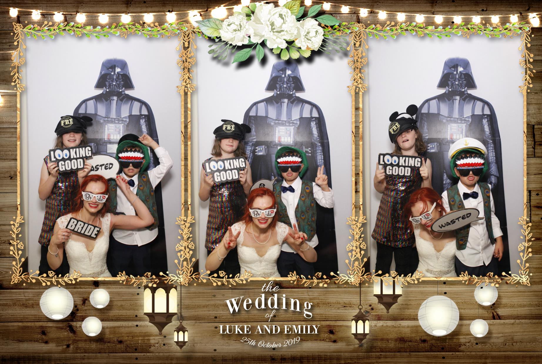 Luke & Emily's Wedding | View more photos from the event at gallery.myphotoboothexperience.co.uk/u/MyPhotoBoothExperienceLtd/Luke-Emilys-Wedding